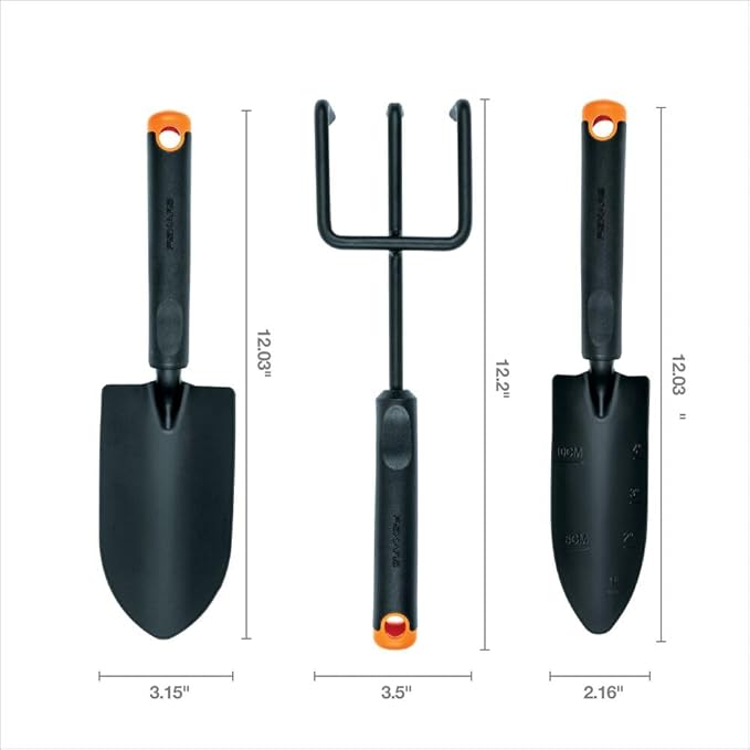 Fiskars 373490-1001 Garden Tool Set