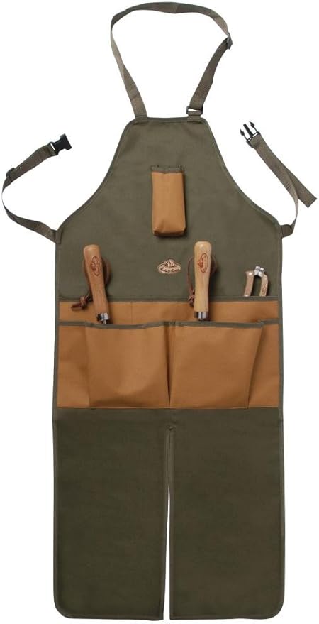 Esschert Design mens Tool gardening aprons, Khaki, 0.39 x 28.74 47.24 US