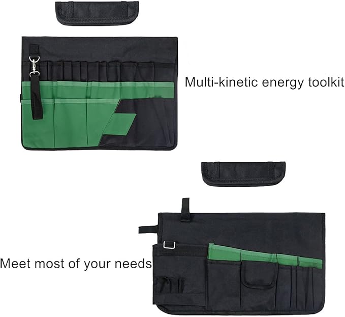 Gardening Tools Bucket Bag with 42 Pockets-Outdoor Multifunctional Better Sturdy Oxford/Canvas for Women Men