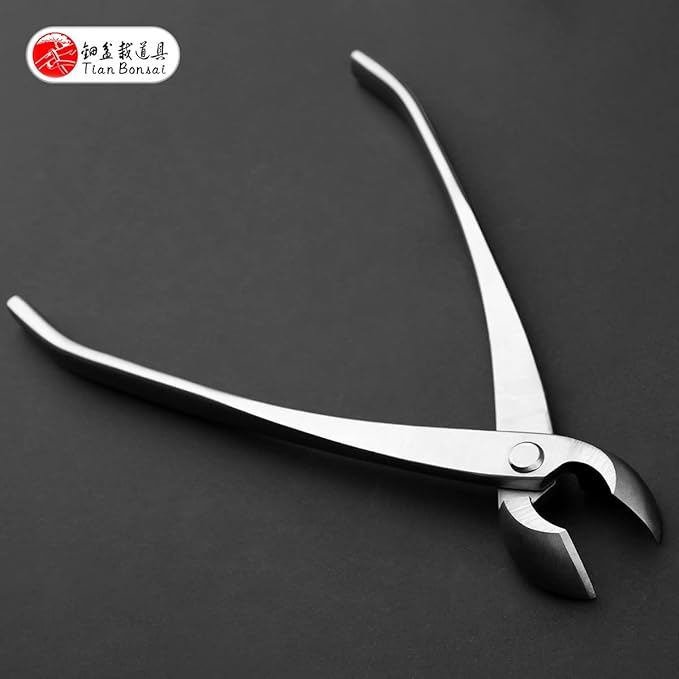 205MM Bonsai Round Edge Cutter Professional Grade Branch Cutter Alloy Steel Bonsai Tools Equip With Tool Bag (MTS-12)