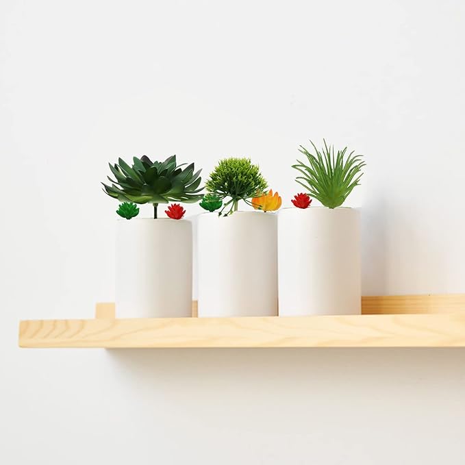 Succulents Plants Artificial, 20pcs Colorful Fake Succulents, Mini Artificial Succulents for DIY Home Terrarium Floral Wall Office Decoration (Unpotted)