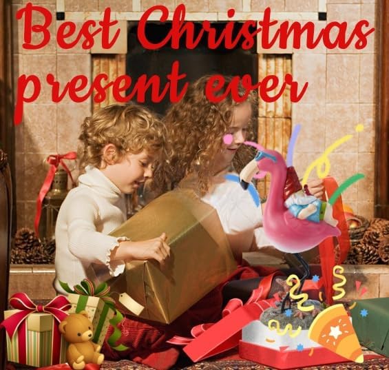 Gnome Garden Statue Funny Gnome Reclining on Flamingo Figurines, Resin Garden Gnomes Fall Decorations Outdoor for Patio Yard Lawn Porch, Ornament Gift