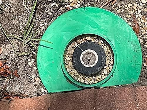 GRASSHOLE - Patented Sprinkler Head Protection Sprinkler Donut, Lawn Sprinkler Guard, Plastic Donuts for Sprinkler Heads (5 Pieces)