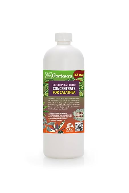 Plant Growth Superfood for CALATHEA with 18 Essential Vitamins & Minerals - Organic Plant Food Fertilizer - Micro-Fungi and Bio-Organisms for CALATHEA Plant Care & Growth Enhancement - 32oz