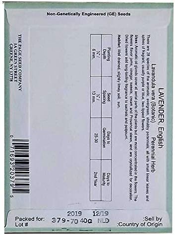 Set of 50 Flower Seed Packets! Flower Seeds in Bulk (50, Lavender)