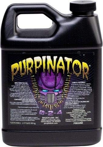 Liquid Nutrient Additive for Flowering and Fruiting Plants, For Use in Hydroponics and Soil, 1 qt.