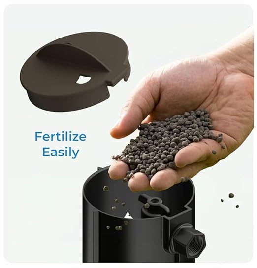 Deep Underground Dripper, Tree & Plant Root Watering Drip Irrigation & Fertilizer Stake (1/2" Female NPT Compatible with All Connectors, Water Hose, Drip & PVC) Large 1Pack (Large 1pk)