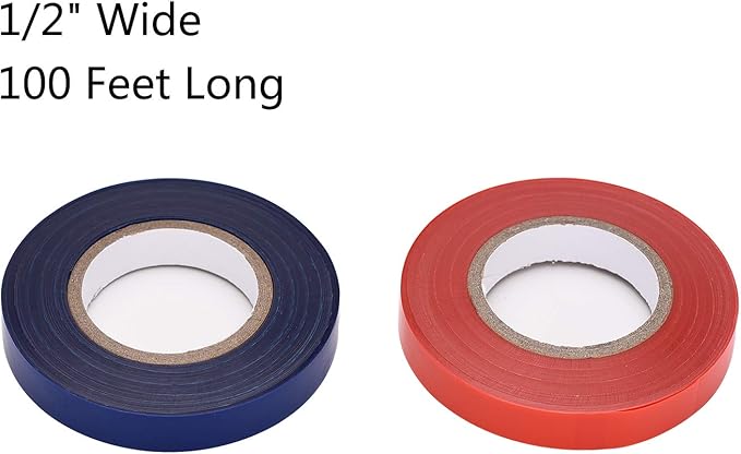 FUNTECK 20 Pcs Blue Plant Ribbon for Plant Tying Machine, 100 Feet Long x 1/2 Inch Wide
