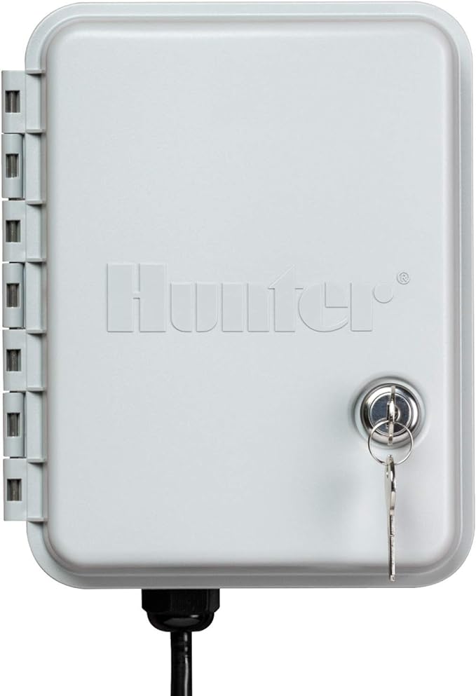 Hunter Sprinkler XC600 X-Core 6-Station Outdoor Irrigation Controller, Small, Gray