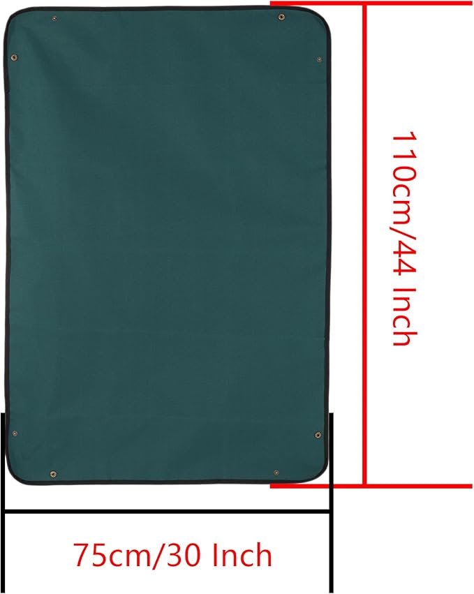 KONMAY Large Foldable Waterproof Repotting Mat for Indoor Plants Transplanting and Soil Mess Control - 30''X44'' Thicken Potting Tray Gardening Mat for Succulent Repotting