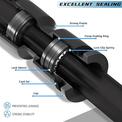 20PCS Push-to-Fit Drip Irrigation Emitters for 1/4 inch Irrigation Tubing,Two-Way Connection Adjustable Vortex Drip Emitters with Stake,Irrigation Dripper Sprinkler for Drip Irrigation System