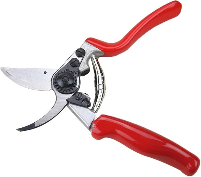 Felco Pruning Shears (F 7) - High Performance Swiss Made One-Hand Garden Pruners
