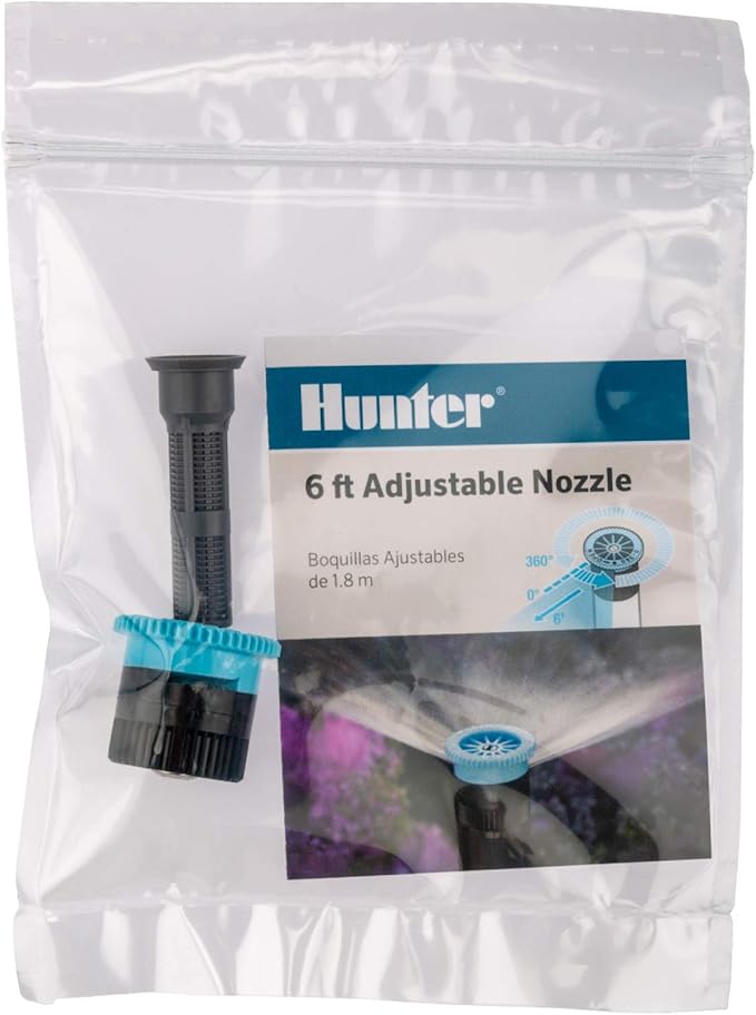 Hunter Industries RTL20026A Hunter 6' Pro Adjustable Irrigation Spray Nozzle, Light Blue