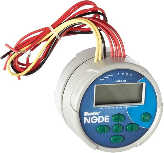 Hunter Sprinkler Node400 Node 4-Station Irrigation Controller, Grey