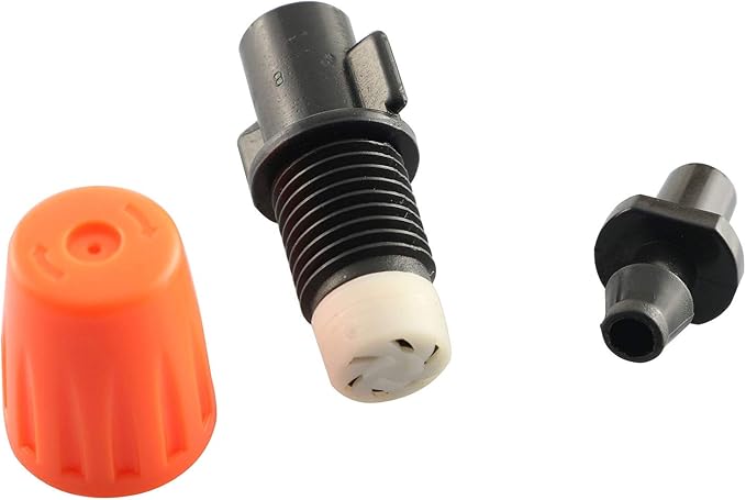 DGZZI Drip Irrigation Misting Nozzles 12PCS Adjustable Garden Sprinkler Head Atomizer