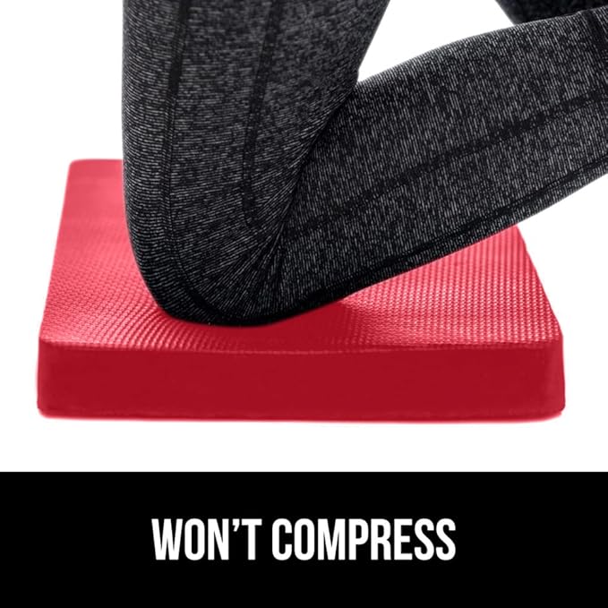 Gorilla Grip Extra Thick Kneeling Pad, Supportive Soft Foam Cushioning for Knee, Water Resistant Construction for Gardening, Bathing Baby, Workout Supplies, Lightweight, Garden Work Gifts