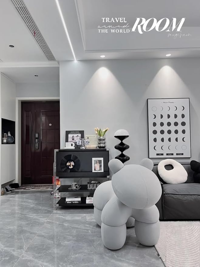 Dimoon 394''x17.7'' Grey Peel and Stick Wallpaper Contact Paper Modern Self Adhesive Wall Paper Removable Renter Friendly Textured Solid Color Shelf Cabinet Vinyl Roll (394''x17.7'',Silver Grey)