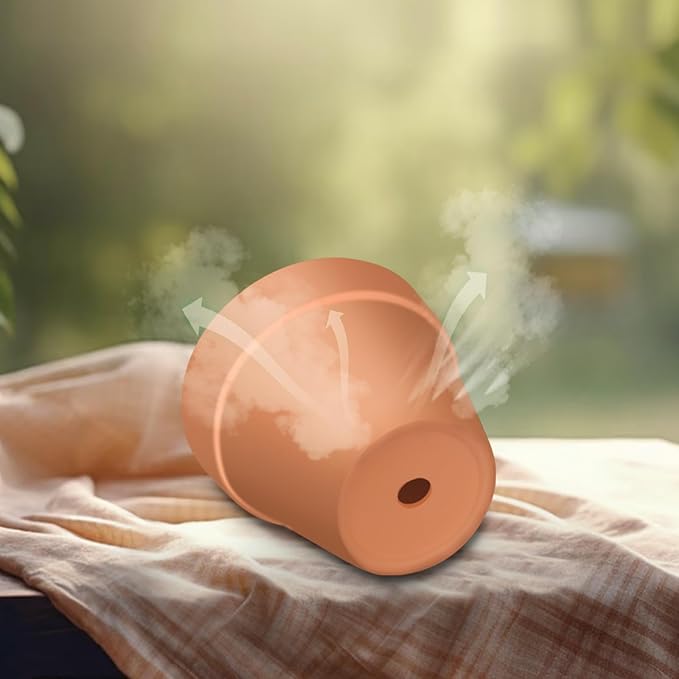 3 inch Terracotta Clay Pots, 26 Pack Clay Flower Pots with Drainage, Flower Garden Clay Pots, Terracotta Pots for Indoor Outdoor Plant, Crafts, Wedding Favor