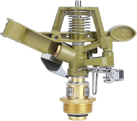 Adjustable Direction Nozzle Spray Aluminium Alloy for Public Green Irrigation, G3/4inch