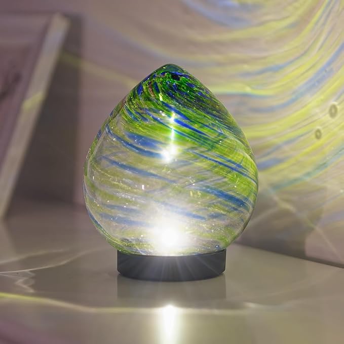 Solar Garden Lights, Decorative Solar Lanterns Outdoor Waterproof Glass Globe Light, Colorful Outdoor Lights for Patio, Porch Decor