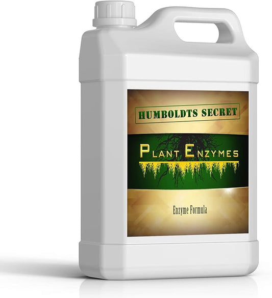 Humboldts Secret Plant Enzymes – Best Plant and Root Enzymes – 7000 Active Units of Enzyme per Milliliter – Quality Plant Food and Plant Fertilizer – Highly Concentrated – 1 Gallon