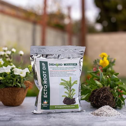 Ecto Root Dip 16 oz. Root Stimulant Plant Rooting Powder Root Stimulator for Plants Starter Root Booster Landscape Forestry Christmas Trees Ecto Mycorrhizae Inoculant Root Enhancer for Plants