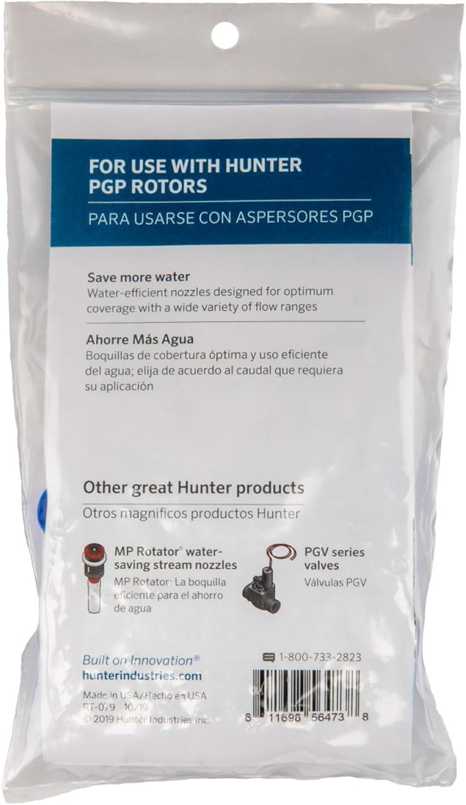 Hunter Industries RTLPGPPARTS PGP Nozzle Kit Rotor, Blue