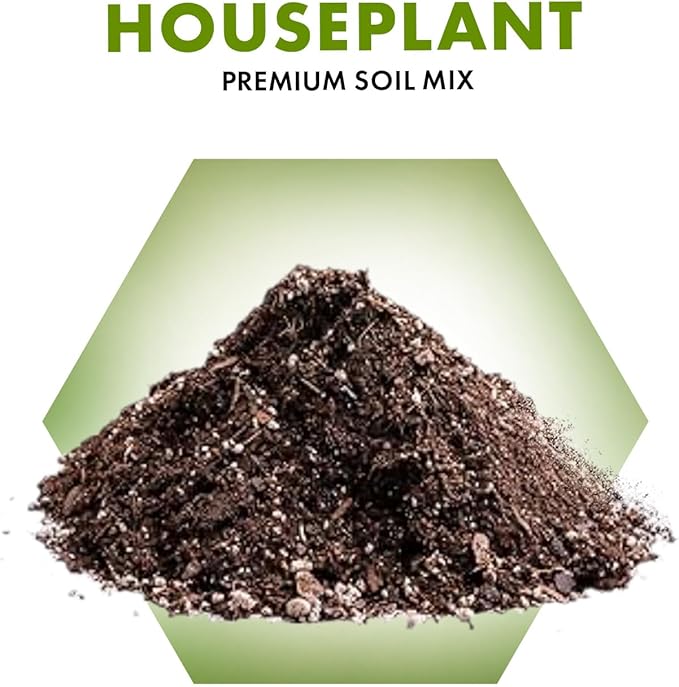 Premium Houseplant Soil Mix for Indoor & Outdoor Plants - Potting Soil for Monstera, Pothos, Snake Plants & More - Organic Blend for Thriving Plant Growth -Potting Soil Indoor Plants Indoor Plant Soil