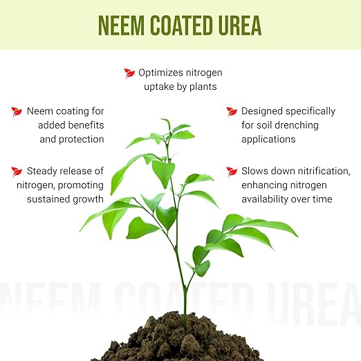 Eden Grow Organic Enriched Fertilizer | Neem Plant Food (Neem Coated Urea)
