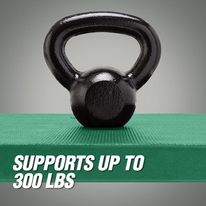 Rugged Rhino Soft Foam Kneeling Pad, Thick Knee Mat Resists Water, Durable Shock Absorbent Pads, Comfortable Strong Rebound, Gardening, Mechanic Tools, Bath Tub Essentials Pine Green