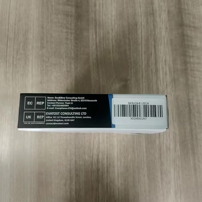 Lacasa Solar Deck Lights, 8 Pack 30LM LED Dock Lights Warm White 2700K, Outdoor Solar Powered Step Lights Light up All Night IP68 Waterproof Auto ON/Off for Garden Stairs Driveway Pathway Lighting