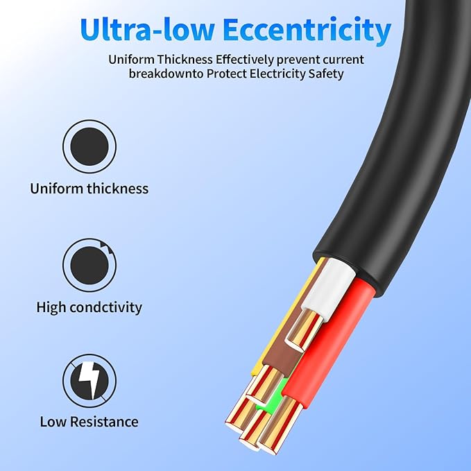 18/5 Solid Sprinkler System Wire 100ft, 18 Gauge Irrigation Wires PVC Jacket Sprinkler Cable for Underground Irrigation Valves Field Central Control System