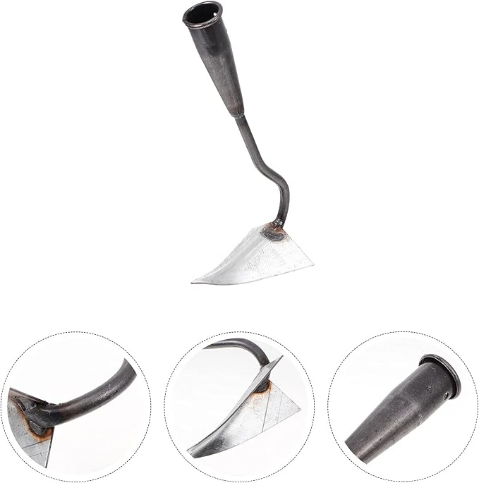 1pc Triangle Hoe Flower Planting Hoe Vegetable Planting Hoe Plowing Hoe Supply Digging Ditches Hoe Manuring Hoe Gardening Hoeing Tool Hoe Head Accessory Gardening Hoe Head