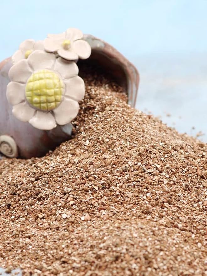 20QT Organic Vermiculite, Horticultural Vermiculite for Plants, Soil for Potted Plants, Vermiculite Coarse Hydroponic for Succulent Orchid Gardening