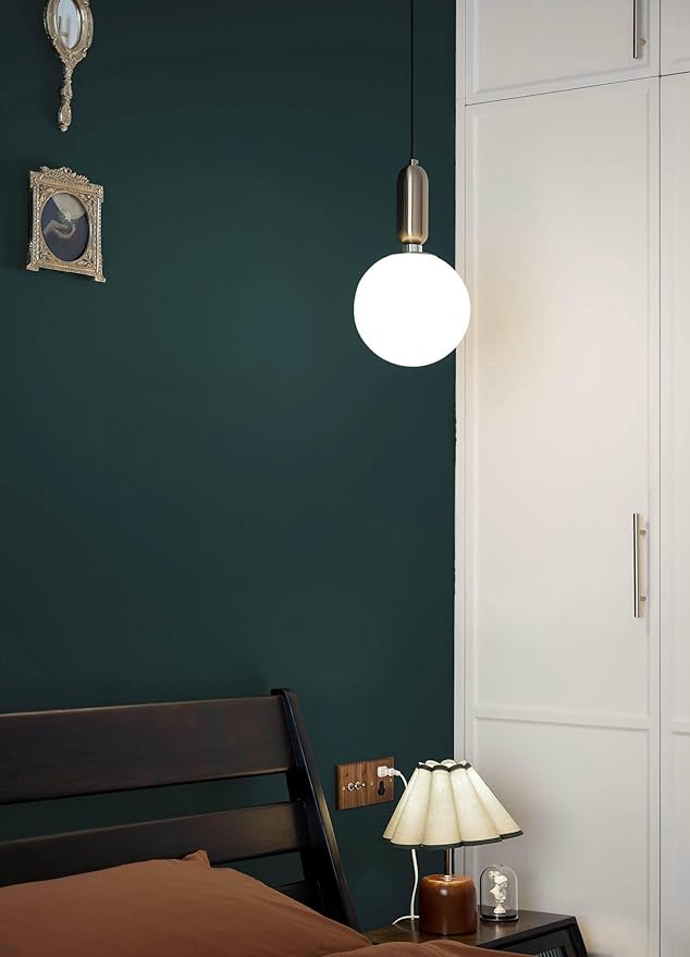 Dimoon 393''x17.7'' Green Peel and Stick Wallpaper Contact Paper Modern Self Adhesive Wall Paper Removable Renter Friendly Textured Solid Color Shelf Cabinet Vinyl Roll (393''x17.7'',Palegreen)