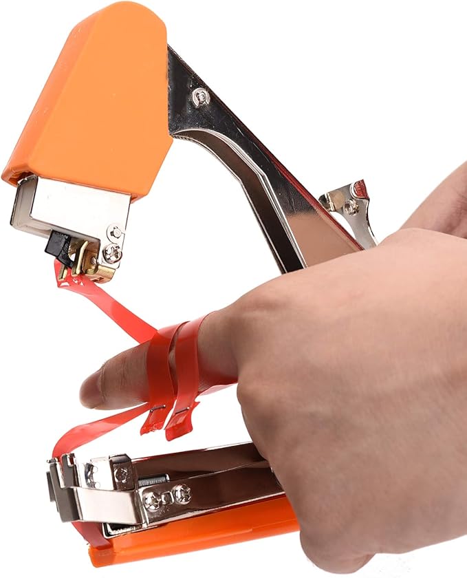 FUNTECK 20 Pcs Blue Plant Ribbon for Plant Tying Machine, 100 Feet Long x 1/2 Inch Wide