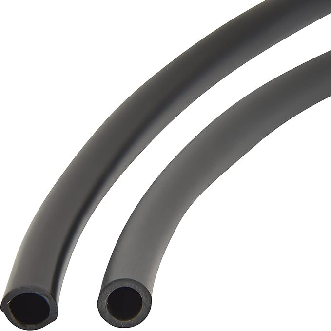 Raindrip 016025P 1/4-Inch Drip Irrigation Supply Tubing, 25-Foot, for Irrigation Drippers, Drip Emitters, and Drip Systems, Black Polyethylene