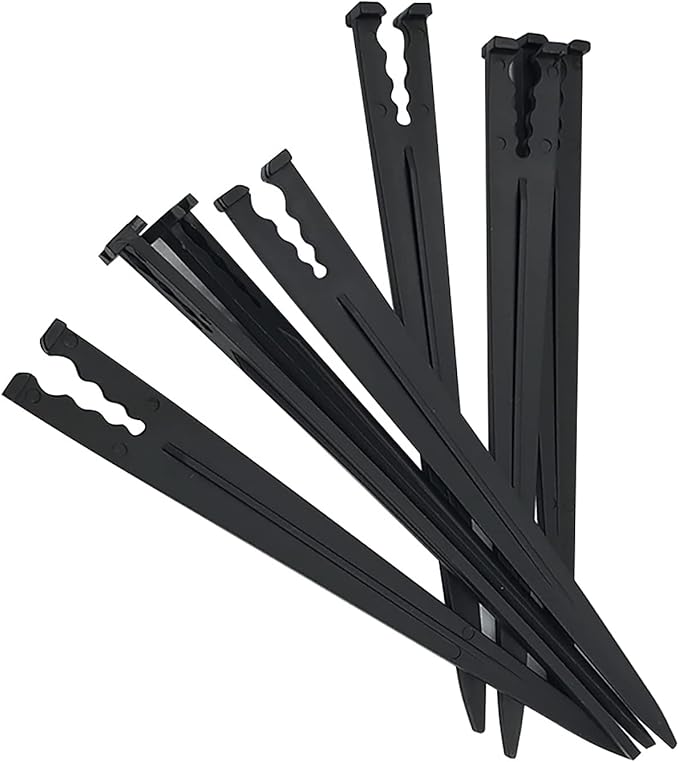 50 Pcs Irrigation Support Stakes for 1/4-Inch Drip Tubing