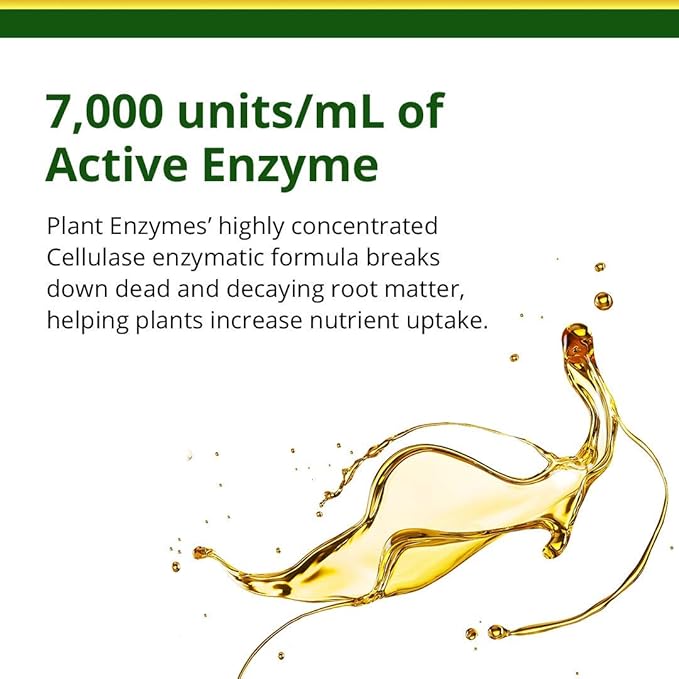 Best Plant and Root Enzymes - Humboldts Secret Plant Enzymes - 7,000 Active Units of Enzyme per Milliliter. (2.5 Gallon)
