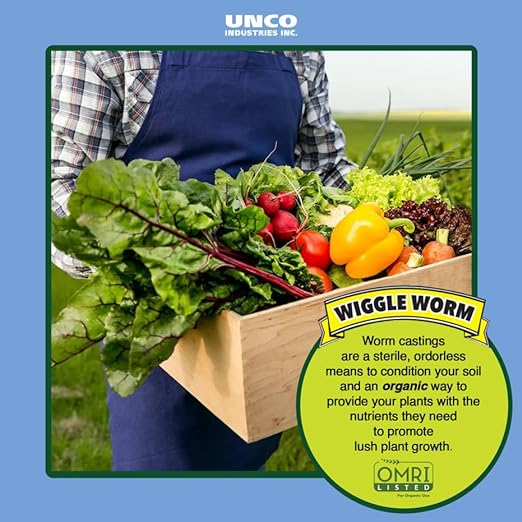 100% Pure Organic Worm Castings Fertilizer, 4.5-Pounds (2 Pack) - Improves Soil Fertility and Aeration for Houseplants, Vegetables, Gardens, and More – OMRI-Listed and Mineral-Dense