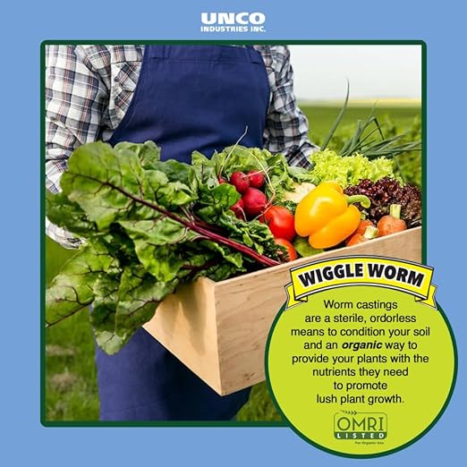 100% Pure Organic Worm Castings Fertilizer, 4.5-Pounds (3 Pack) - Improves Soil Fertility and Aeration for Houseplants, Vegetables, Gardens, and More – OMRI-Listed and Mineral-Dense