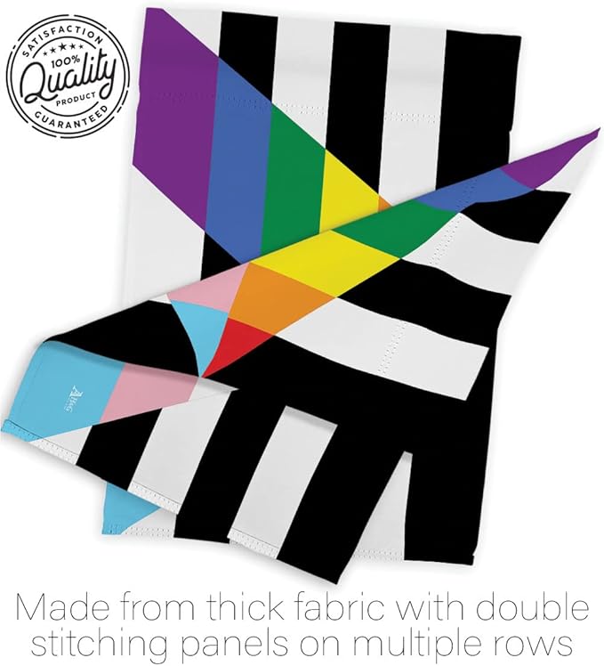 LGBTQ Pride Month Flag Gay Trans Straight Ally House Flags Decorations Home Decor Gifts Small Rainbow Bandera Indoor Banner July 4th Patriotic Decor Outdoor Bisexual Pansexual Transgender Lawn Porch Outdoor Wall Tapestry Made In USA