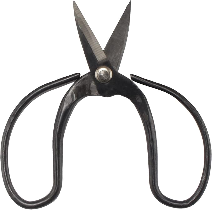 BambooMN Bonsai 7" Heavy Duty Butterfly Shear - 10 Pieces