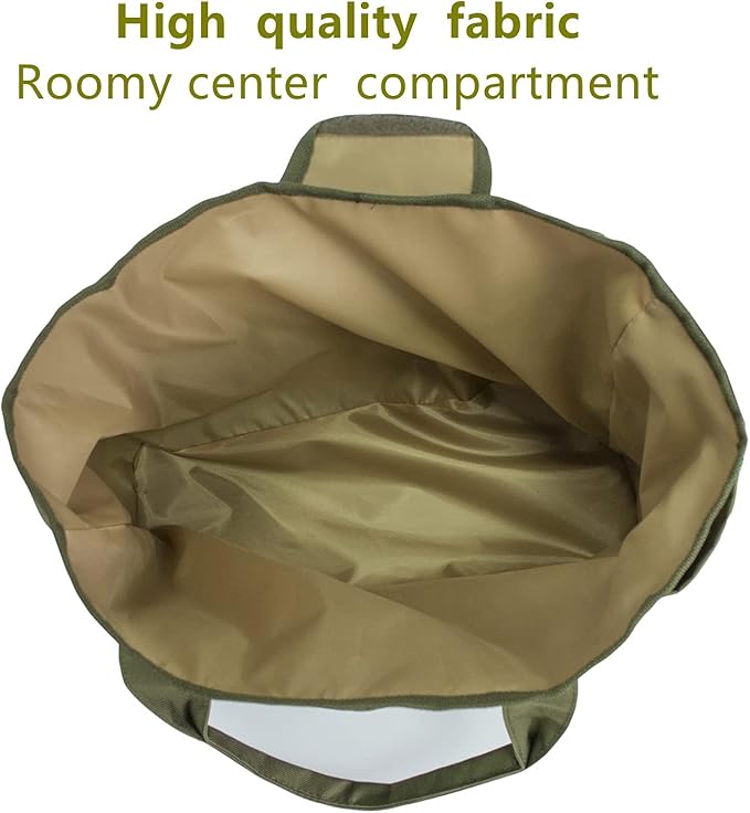 Garden tote bag, garden tool bag with 9 pockets garden tool storage bag for storing gardening kits and gardener's storage bag