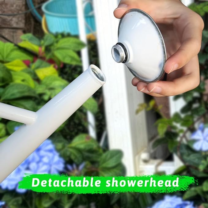 Metal Watering Can for Outdoor and Indoor Plants, Watering Can Decor, 1 Gallon (Libra)