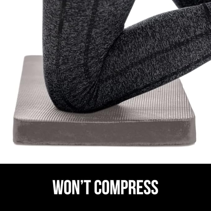 Gorilla Grip Extra Thick Kneeling Pad, Supportive Soft Foam Cushioning for Knee, Water Resistant Construction for Gardening, Bathing Baby, Workout Supplies, Lightweight, Garden Work Gifts