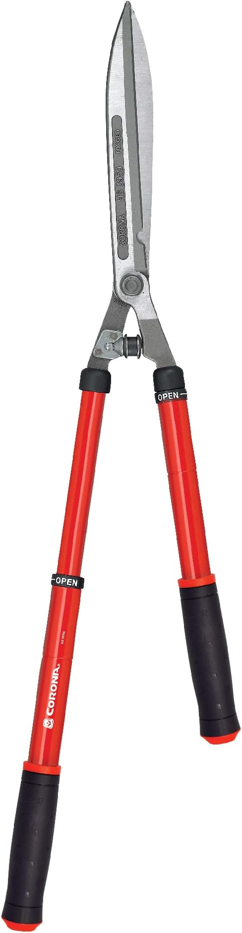 Corona HS 3950 Extendable Hedge Shear, 10-Inch Blade,Red