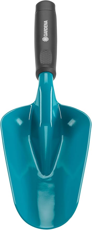 Gardena Palita Largo Classic Acero de calidad, revestimiento duroplast para Plantar y trasplantar plantas altas, Estándar, 44,5 x 12,4 x 9 cm