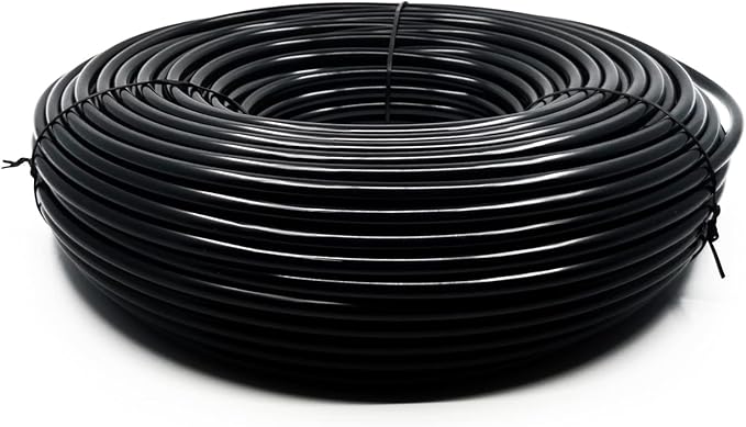 50FT 1/4 inch Drip Irrigation Tubing Distribution Hose Tube for Garden Irrigation System