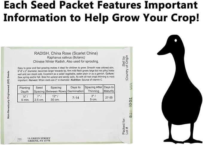 Set of 500 Assorted Flower Seed Packets! Flower Seeds in Bulk - 20+ Varieties Available! (500)